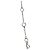Christian Dior Herz-Logo Silberkette - Ansicht 3