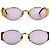 Fendi Gafas de sol FS300 Gold Logo - vista 2