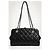 Timeless Borsa Chanel Classic Kisslock Pelle d'Agnello Nera - vista 2
