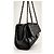 Timeless Borsa Chanel Classic Kisslock Pelle d'Agnello Nera - vista 5
