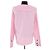 Camisa Ganni de algodão rosa - vista 4
