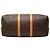 Borsa da viaggio Louis Vuitton Monogram Keepall Bandouliere 50 Marrone - vista 3