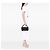 Borsa Chanel Medium Classic Kelly Flap in pelle d'agnello nera - vista 6