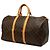 Borsa da viaggio Louis Vuitton Monogram Keepall 50 Marrone - vista 2