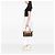 Borsa Tote Gucci GG Nylon Abbey D Ring Marrone - vista 6