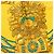Foulard di seta Hermès Mexique Giallo 90 Scarves - vista 6