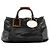 Chloé Borsa 2-Way in pelle nera con manico in metallo