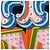 Pañuelo de seda Multi Hermès Electrique 45 Scarves - vista 4