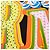Pañuelo de seda Multi Hermès Electrique 45 Scarves - vista 7