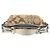 Coach Bolsa de ombro patchwork em python Beige Blue 3680 - vista 4