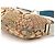 Coach Bolsa de ombro patchwork em python Beige Blue 3680 - vista 9