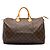 Borsa Boston Louis Vuitton Monogram Speedy 35 Marrone