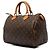 Borsa Boston Louis Vuitton Monogram Speedy 30 Marrone - vista 2