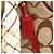 Coach Borsa Bowling Signature Beige Red F23006 - vista 5