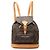Zaino Louis Vuitton Monogram Montsouris PM Marrone