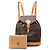 Zaino Louis Vuitton Monogram Montsouris PM Marrone - vista 7