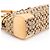 Coach Borsa Tote Hamptons Signature 8K07 Beige Tan - vista 7