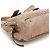 Chloé Borsa Tote Bay in pelle beige - vista 9