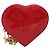 Monedero de corazón Louis Vuitton Monogram Vernis