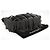 Chanel 02A Mini Borsa in Pelle d'Agnello Matelassé Nera - vista 7