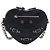 Balenciaga Le Cagole Giant Studs Heart Chain Leather Mini