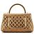 Chanel Small Coco Handle Rose Gold Pelle Caviar - vista 4