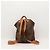 Céline Celine Monogram Canvas and Leather Backpack in Brown - view 3