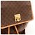 Céline Celine Monogram Canvas and Leather Backpack in Brown - view 6