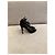 Gianvito Rossi Sandali stringati in camoscio nero - vista 4