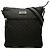 Borsa a tracolla Gucci GG in nylon nero con banda Web