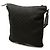 Borsa a tracolla Gucci GG in nylon nero con banda Web - vista 2