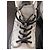 Botines Alexander McQueen de charol blanco - vista 6