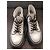 Botines Alexander McQueen de charol blanco - vista 7