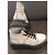 Botines Alexander McQueen de charol blanco - vista 8