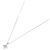 Autre Marque Platin-Blumen-Diamantcollier - Ansicht 2