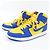 Autre Marque Sneakers Nike Jordan Gialle e Blu - vista 3