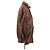 Autre Marque NOUR HAMMOUR Lederjacke Braun - Ansicht 3