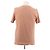 Chloé T-shirt em algodão rosa laranja com estampado - vista 2