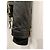 Dsquared2 Black Leather Bomber Jacket with Gold Hardware - view 9