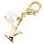 Charm per borsa Louis Vuitton LV Pearl - vista 2