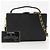 Borsa a tracolla Chanel in pelle matelassé nera - vista 15