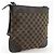 Borsa a tracolla Gucci in tela GG marrone - vista 3