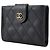 Chanel Black Bicolore Bi-fold Wallet - view 2