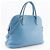 Hermès Borsa Hermes Bolide 35 in pelle Blue Jean - vista 3