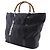 Borsa Tote Gucci Bamboo Nera - vista 2