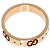 Anello Gucci Icon in oro rosa 18K - vista 4