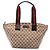 Gucci Beige GG Canvas Web Tote