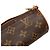 Louis Vuitton Brown Monogram Papillon Pochette - Ansicht 5