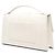Jacquemus White Leather Le Grand Bambino - vista 2
