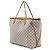 Louis Vuitton White Damier Azur Neverfull GM - vista 2
